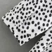 2019 women fashion o neck three quarter sleeve dots printing casual long dress female hem ruffles vestidos chic dresses DS1908