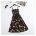 24 Colors Women Summer Floral Dress 2019 Femail Sleeveless Slim Cotton Spaghetti Strap Print Dress Women Elegant Casual Dress