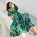 7-shops Summer Beach  Maxi Dress Women Deep V Neck Print Party Dress Lace-Up Sexy Ladies Bohemian Dresses Elegant Long Dress