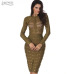 ADYCE 2019 New Black Bandage Dress Women Spring Celebrity Party Dress Long Sleeve Olive Mesh Gray Red Midi Bodycon Club Dresses