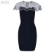 Adyce New Summer Bandage Dress 2019 Woman Celebrity Evening Party Dress Vestido Sexy White Beads Diamond Mini Runway Club Dress