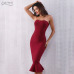 Adyce Summer Women Bandage Dress Vestidos Verano 2019 Sexy Sleeveless Strapless Club Dress Elegant Celebrity Party Runway Dress