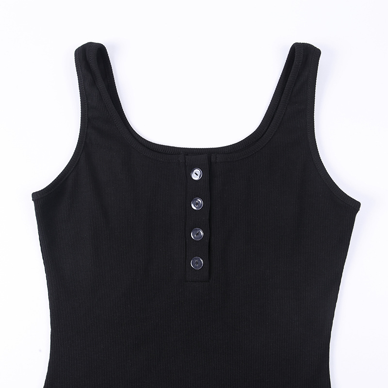 Amazon sells slim casual solid-color dresses #95126