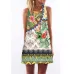 BHflutter Women Dress New 2018 Summer Style Short Dress Floral Print Casual Woman Chiffon Dresses Boho Beach Dresses Vestidos