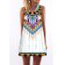 Bohemian Dress New Fashion 2018 Summer Style Women Dress Sleeveless O neck Vintage Dress Women's Beach Dress Vestido de festa