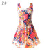 Casual Summer Chiffon Dress Women Clothes 2019 Sexy Floral Short Beach Dresses Korean Elegant Vestido De Festa Verano Robe Femme