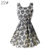 Casual Summer Chiffon Dress Women Clothes 2019 Sexy Floral Short Beach Dresses Korean Elegant Vestido De Festa Verano Robe Femme