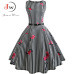 Floral Print Summer Dress Women  Vintage Elegant Swing Rockabilly Party Dresses Plus Size Casual Midi Tunic Runway Dress