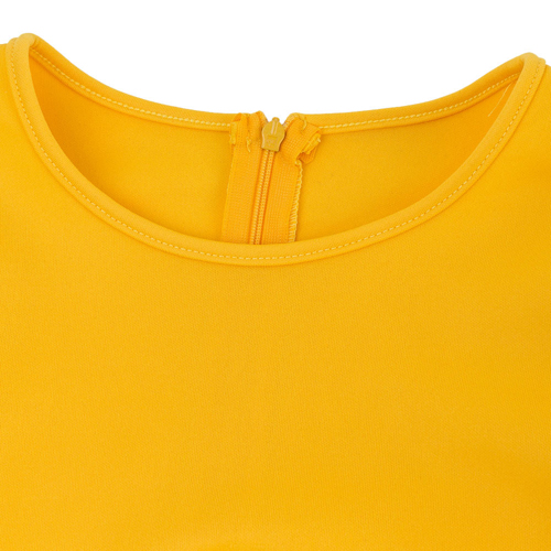 Healthy Fabric Fashion O neck Short Sleeve Sheath Knee Length Dresses