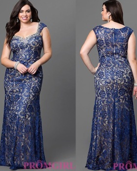 Hot sale sleeveless sling long dress lace hollow evening dress #95142