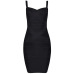 INDRESSME 2019 Bandage Dress Sexy Mini Spaghetti Strap Bodycon Strapless Club Party Summer Lady Dresses Femme Vestidos