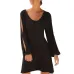 KANCOOLD dress Fashion Women Casual O-Neck Hollow Out Sleeve Straight Dress Solid Beach Style Mini dress women 2018jul20