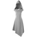 KANCOOLD dress Novelty fashion Women Summer Casual Asymmetrical Dress Hollow Out Hooded Cut Out Midi dress women 2018jul20