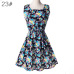 LIVAGIRL New Spring Sexy Summer Beach Dress Female O-neck Sleeveless Sling Dresses For Women Fashion Casual Colorful vestidos