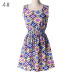 LIVAGIRL New Spring Sexy Summer Beach Dress Female O-neck Sleeveless Sling Dresses For Women Fashion Casual Colorful vestidos