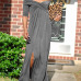Leisure Dew Shoulder Grey Cotton Blend Ankle Length Dress Leisure Dew Shoulder Grey Cotton Blend Ankle Length Dress