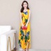 New plus size women summer dress 2019 vestidos style  women clothing loose women clothes casual de festa summer party dresses