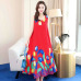 New plus size women summer dress 2019 vestidos style  women clothing loose women clothes casual de festa summer party dresses