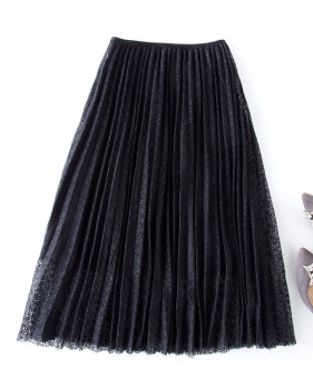 New women's style with cut-out lace skirt and loose waist a-line skirt #95064