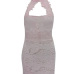 Sexy Backless Pink Lace Sheath Mini Dress(Without Lining) Sexy Backless Pink Lace Sheath Mini Dress(Without Lining)