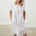 Summer Linen Dress 2019 Celmia Women Tunic Top Short Sleeve Shirt Button Female Vintage Casual Sundress Sarafans Vestidos S-5XL