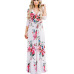 Summer Long Dress 2019 Floral Print Boho Beach Dress Sexy Elegant Bandage Bodycon Party Dress Tunic Maxi Dress Vestidos de festa