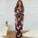 Summer Long Dress 2019 Floral Print Boho Beach Dress Sexy Elegant Bandage Bodycon Party Dress Tunic Maxi Dress Vestidos de festa