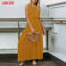 Tangada summer women maxi dress long korean style polka dot dress vintage ladies dresses sleeveless robe femme ete 2018 AON42