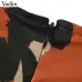 Vadim women leopard print pleated midi dress animal pattern long sleeve split female fashion casual dresses vestidos QA997