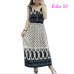 Vintage Women Summer Bohemian Dress Beach Boho Elegant Printed Dresses 2018 New Fashion Flower Loose Plus Size Sleeveless Dress