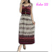 Vintage Women Summer Bohemian Dress Beach Boho Elegant Printed Dresses 2018 New Fashion Flower Loose Plus Size Sleeveless Dress