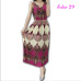 Vintage Women Summer Bohemian Dress Beach Boho Elegant Printed Dresses 2018 New Fashion Flower Loose Plus Size Sleeveless Dress