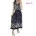 Vintage Women Summer Bohemian Dress Beach Boho Elegant Printed Dresses 2018 New Fashion Flower Loose Plus Size Sleeveless Dress