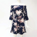 Women Dress 2019 Summer Sexy Off Shoulder Floral Print Chiffon Dress Boho Style Short Party Beach Dresses Vestidos de fiesta