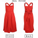 Women Summer Boho Strappy Long Maxi Dress Sexy Backless Party Red Dress Beachwear  Sundress vestido mujer