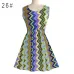 YRRETY Woman Beach Dress Summer Boho Print Clothes Sleeveless Party Dress Casual Short Sundress Plus Size Floral Dress 2019