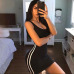 ZSIIBO Sexy Women Summer Dress Bandage Bodycon Sleeveless Evening Party Club Short Mini Dress 2019 Fashion Women Clothes