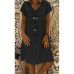 women's dresses large sizes Cotton and Linen summer casual beach V-Neck Feminino Vestido Casual Plus Size Ladies Dress L0326