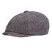 2018 New Tweed Gatsby Newsboy Cap Men Autumn Winter Hat Golf Driving Flat Cabbie Flat Berets Hat Peaky Blinders Hat Bone Unisex