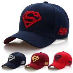 2019 New Letter Superman Cap Casual Outdoor Baseball Caps For Men Hats Women Snapback Caps For Adult Sun Hat Gorras wholesale