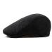 British Style 2019 Autumn Winter Men Berets Cap Hats Wool Fashion Flat Caps For Men Hat Classic Vintage Beret Cap Chapeau Homme