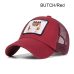 Evrfelan Fashion Animals Embroidery Baseball Caps Men Women Snapback Hip Hop Hat Summer Breathable Mesh Sun Gorras Unisex