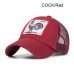 Evrfelan Fashion Animals Embroidery Baseball Caps Men Women Snapback Hip Hop Hat Summer Breathable Mesh Sun Gorras Unisex