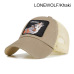 Evrfelan Fashion Animals Embroidery Baseball Caps Men Women Snapback Hip Hop Hat Summer Breathable Mesh Sun Gorras Unisex