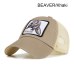 Evrfelan Fashion Animals Embroidery Baseball Caps Men Women Snapback Hip Hop Hat Summer Breathable Mesh Sun Gorras Unisex