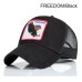 Evrfelan Fashion Animals Embroidery Baseball Caps Men Women Snapback Hip Hop Hat Summer Breathable Mesh Sun Gorras Unisex