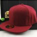 Fashion Adjustable Men Women Baseball Cap Solid Hip-Hop Snapback Flat Hat Visor