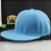 Fashion Adjustable Men Women Baseball Cap Solid Hip-Hop Snapback Flat Hat Visor