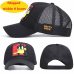 Hot Sell Baseball Cap Animal Embroidery  Anime Cute  Embroidery Summer Mesh Men's Ms. Outdoor Sunshade Dad Truck Driver hats