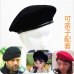 Men and Women Outdoor Breathable Pure Wool Beret Hats Caps Special Forces Soldiers Death Squads Military Training Camp Hat